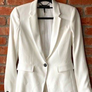 Rag & Bone Wool Silk Lined Blazer